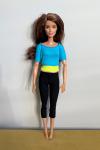 Mattel - Barbie - Made to Move - Blue Top